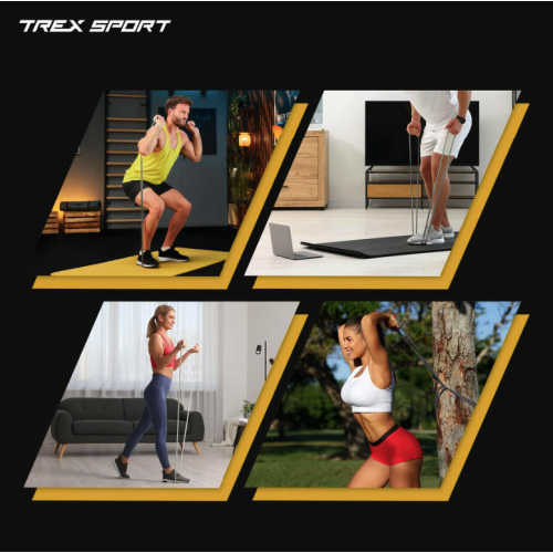 Резинка для фитнеса  Trex Sport TX-003PB 3в1 2-30 кг  - фото №14